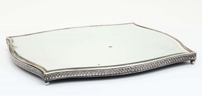 Centrotavola in Argento e Metallo Argentato, Germania, XIX Secolo