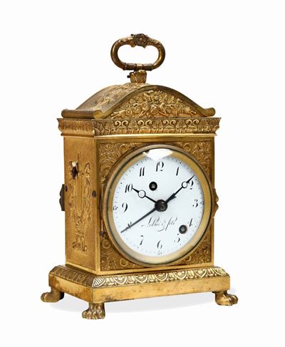 Marescialla Consolare in Bronzo Dorato, le Roy Et Fils, Francia Inizi XIX Secolo