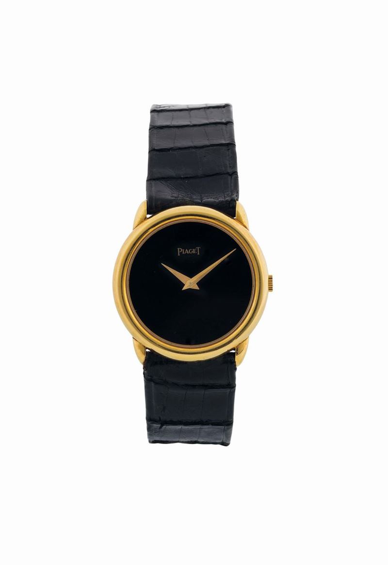 PIAGET, Ref.9042, orologio da polso, in oro giallo 18K. Realizzato circa nel 1970  - Asta Orologi da Polso e da Tasca - Cambi Casa d'Aste