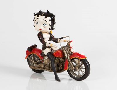 Betty Boop in Moto