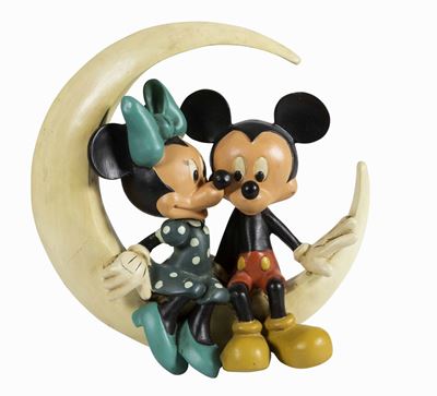 Minnie e Topolino sulla Luna