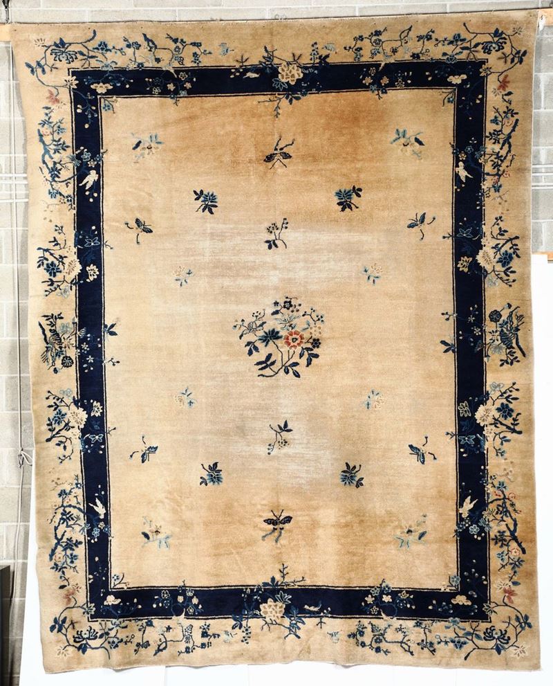 Tappeto cinese Pechino fine XIX inizio XX secolo  - Asta Antiquariato - II - Cambi Casa d'Aste