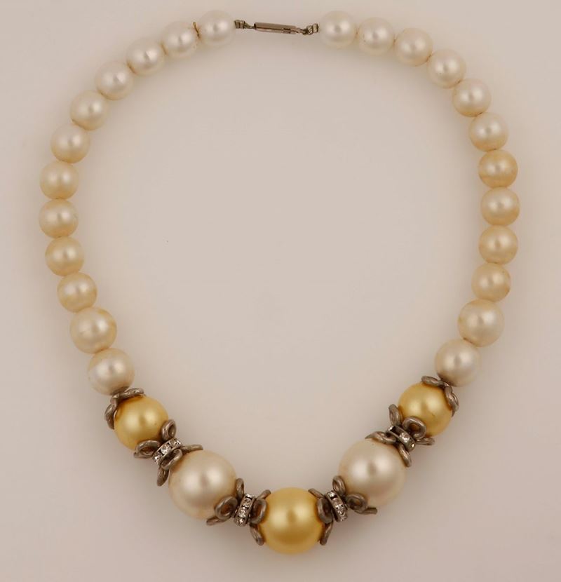 Girocollo, anni '50  - Auction Vintage, Jewels and Bijoux - Cambi Casa d'Aste