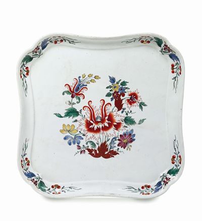 Vassoio Doccia, Manifattura Ginori, 1770 Ca.