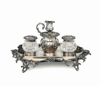 Piccolo Calamaio, Londra 1834, Argentiere Chas. Reily & Geo. Storem
