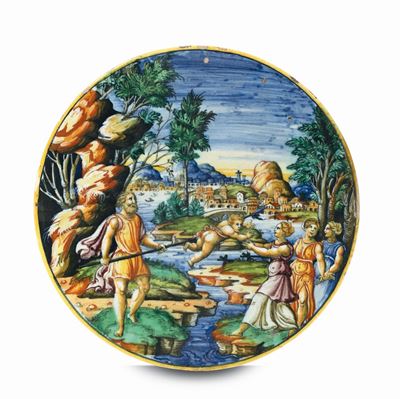 Piatto Urbino, Bottega di Guido Durantino. Prima Metà del XVI Secolo