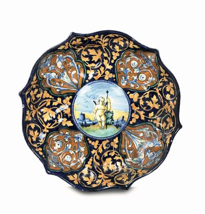 Coppa Faenza, Bottega della Metà del XVI Secolo