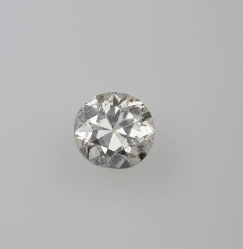 Unmounted old-cut diamond weighing 2.85 carats  - Auction Fine Jewels - II - Cambi Casa d'Aste
