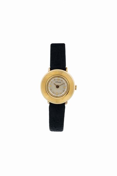 Lecoultre, Orologio da Polso, in Oro Giallo 14k, da Donna, al Quarzo. Realizzato Circa nel 1960