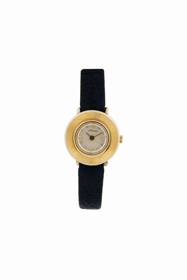 LeCOULTRE, 14K yellow gold lady's quartz wristwatch. Made circa1960