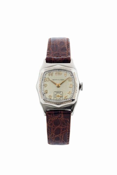 Hamilton, Orologio da Polso, in Oro Bianco 14k. Realizzato nel 1930 Circa