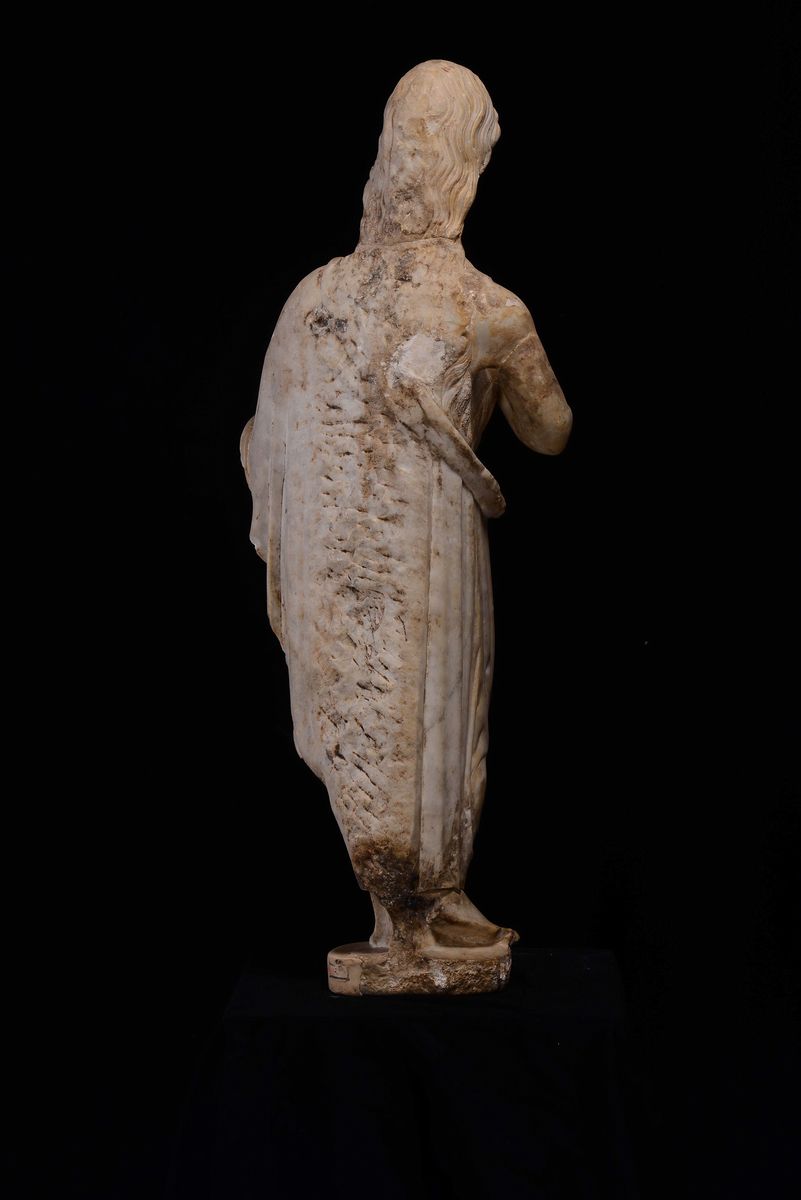 San Giovanni Battista in Marmo Bianco. Artista Attivo tra la Toscana e la Liguria nella Seconda M...