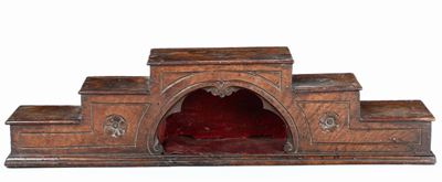 Elemento Architettonico in Legno, Italia XVII-XVIII Secolo