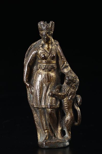 Allegoria della Fortezza. Arte Veneta o Tedesca del XVI-XVII Secolo.