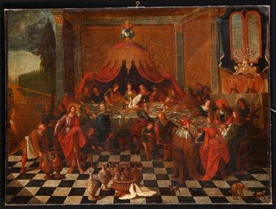 Scuola del XVIII Secolole Nozze di Cana