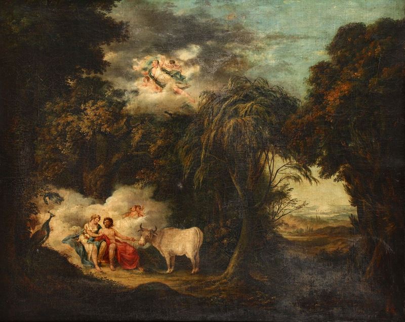 Scuola del XVIII secolo Scena mitologica  - Auction Fine art - II - Cambi Casa d'Aste