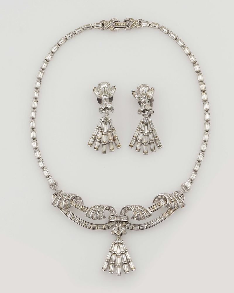 Pennino, Parure, anni '30  - Auction Vintage, Jewels and Bijoux - Cambi Casa d'Aste