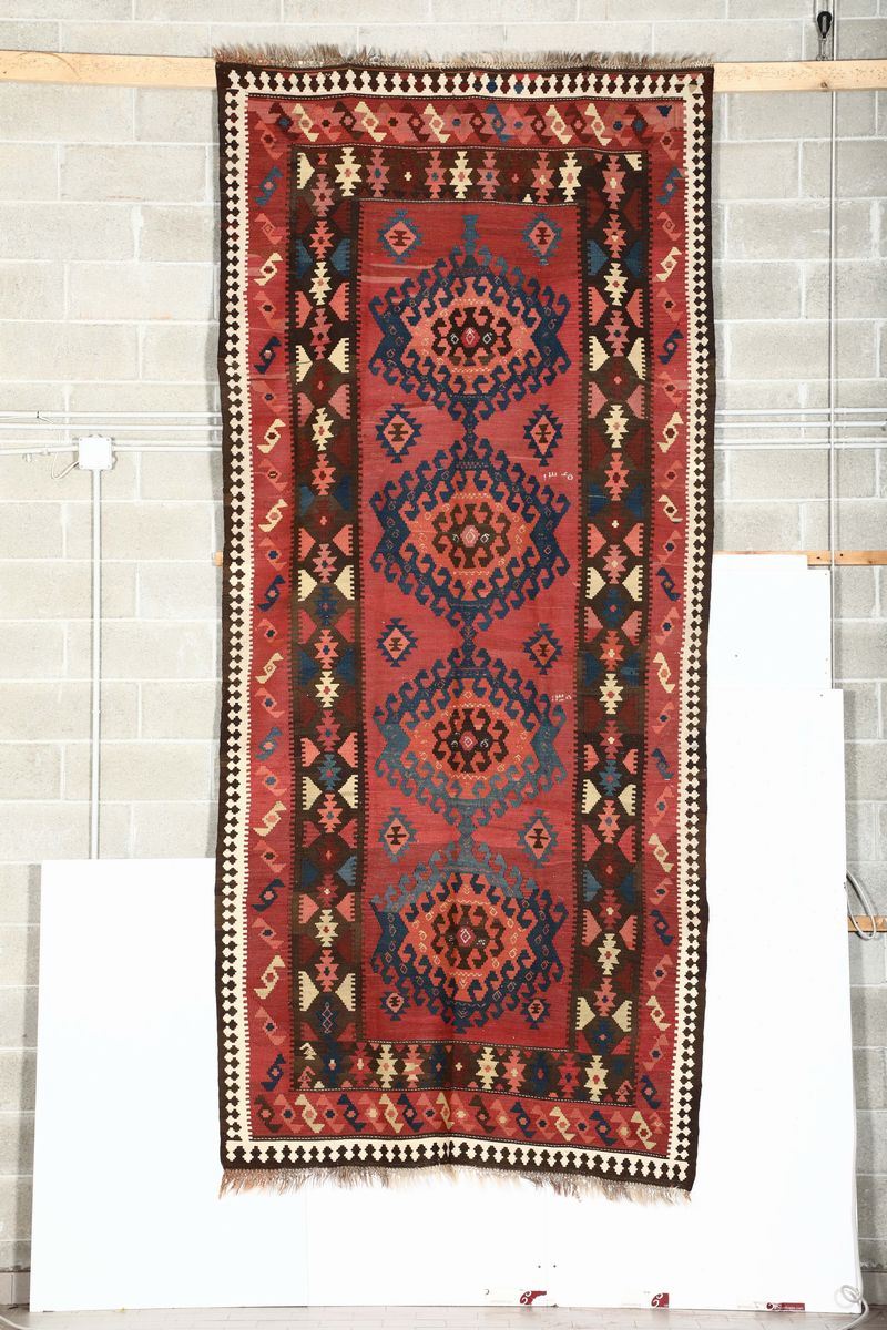 Kilim persiano inizio XX secolo  - Asta Antiquariato - II - Cambi Casa d'Aste