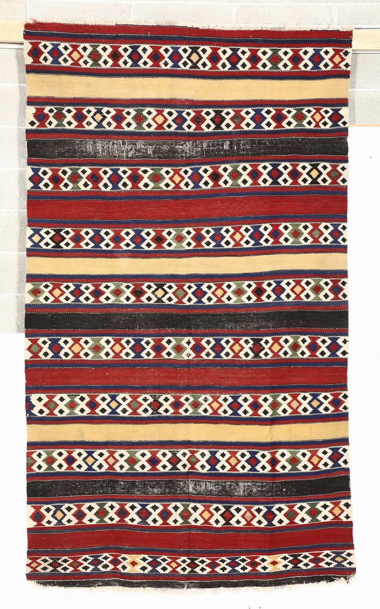 Kilim caucasico prima metà del XIX secolo  - Asta Antiquariato - II - Cambi Casa d'Aste