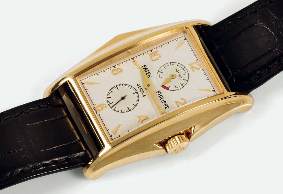 Patek Philippe, Ref. 5100j, Millennium 10 Giorni, Movimento No. 3202475. Orologio da Polso, in Or...