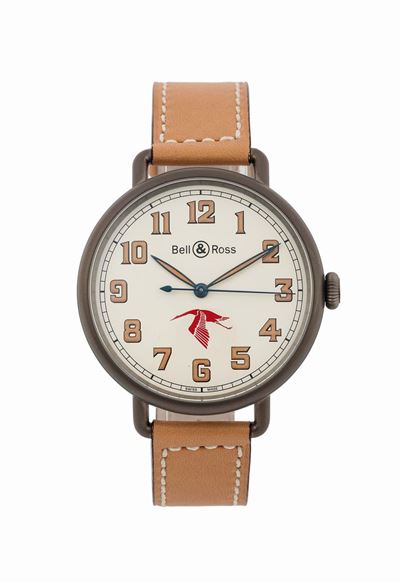 Bell&ross, Guynemer, No. 096/500, Ref.brww1-92-sp-01827, Orologio da Polso, con Cassa in Acciaio ...