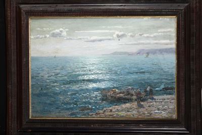 Federico Morello (1885-1945)ritorno dalla Pesca