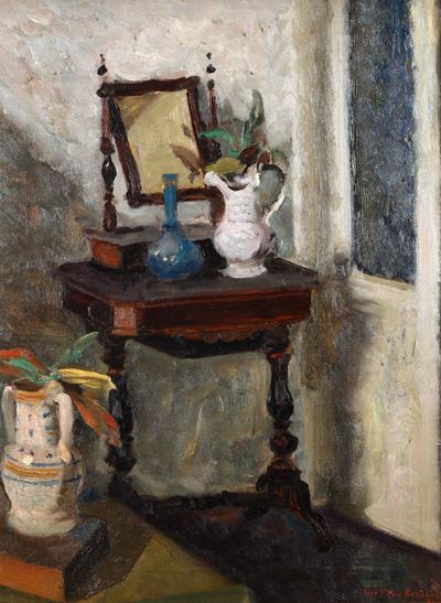 Ugo Vittore Bartolini (1906-1975)interno, 1961