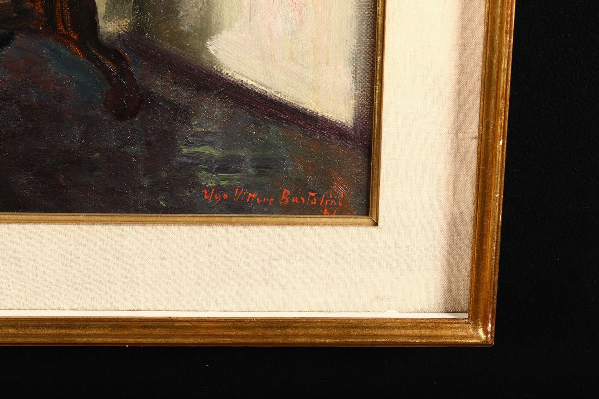 Ugo Vittore Bartolini (1906-1975)interno, 1961