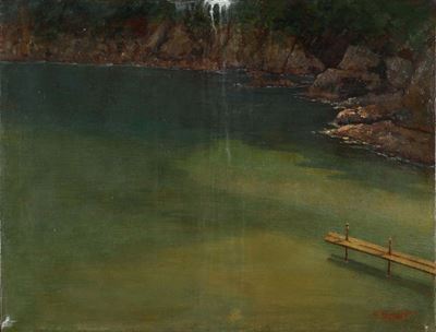 Cesare Esposito (1886-1943)marina a Paraggi