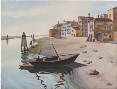 Cagnaccio di San Pietro (1897-1946)estuario, 1931