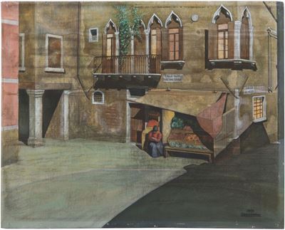 Cagnaccio di San Pietro (1897-1946)notturno, 1923