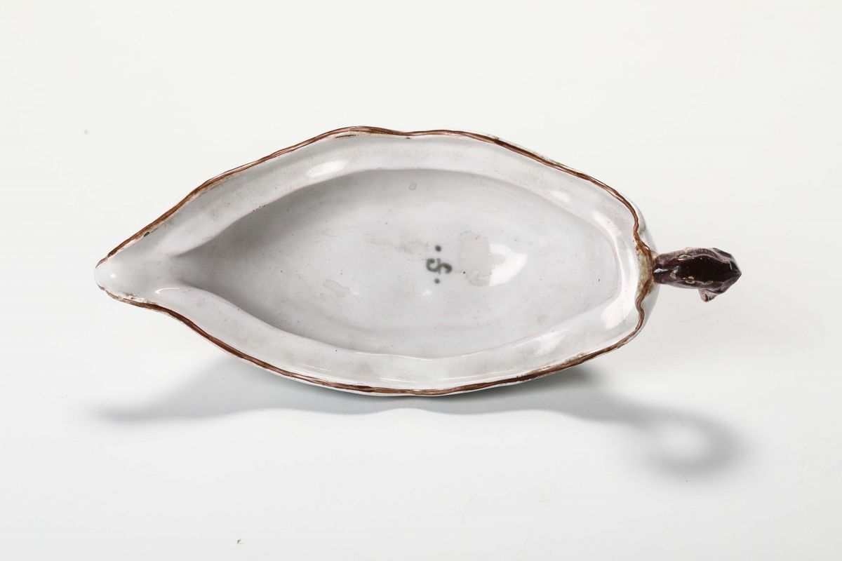 Salsiera Francia, Marsiglia, Probabilmente Fabbrica di Hongré Savy, 1770 Circa