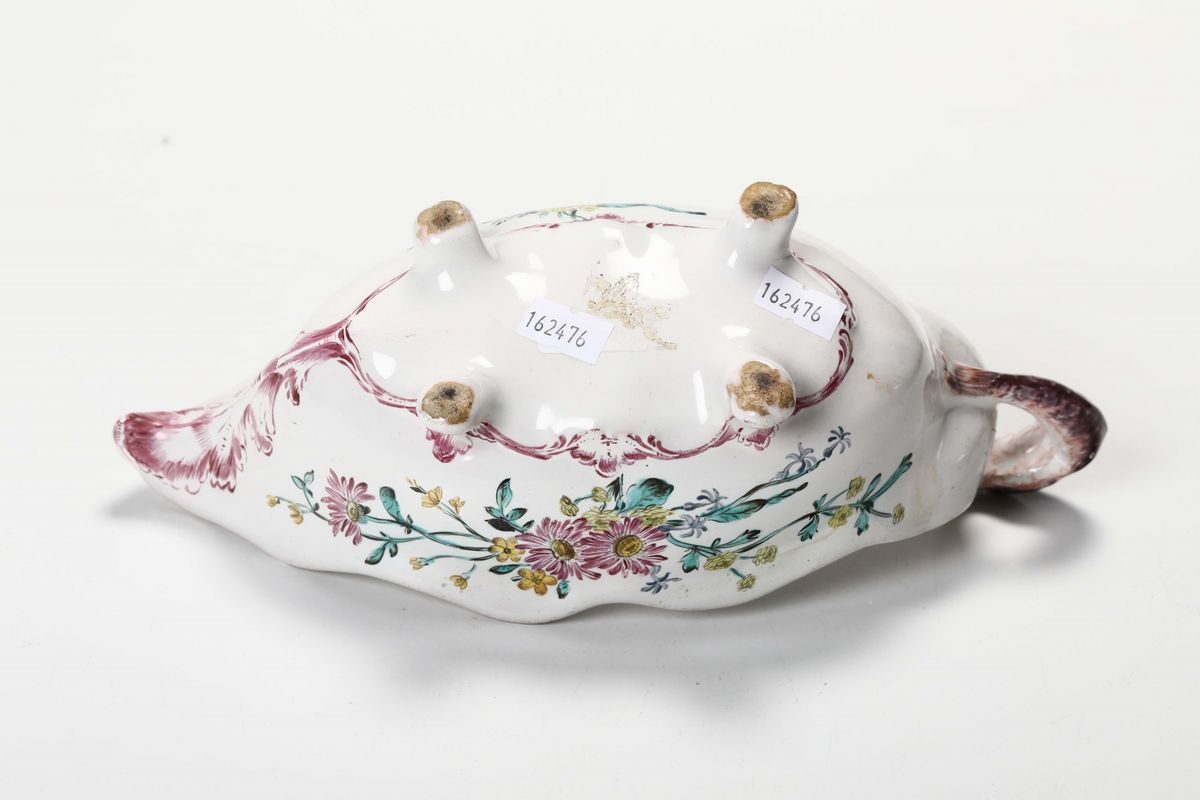 Salsiera Francia, Marsiglia, Probabilmente Fabbrica di Hongré Savy, 1770 Circa