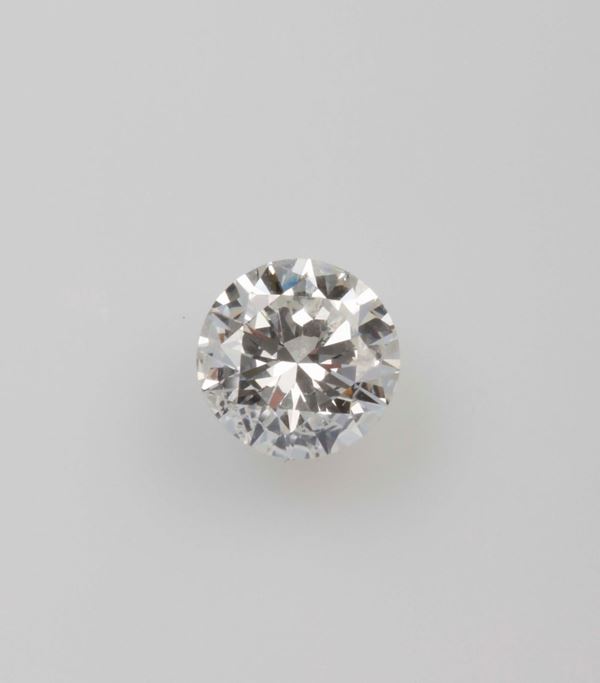 Unmounted brilliant-cut diamond weighing 1.62 carats