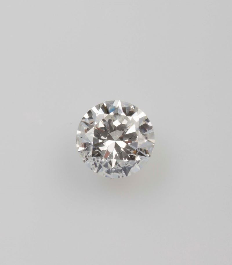 Unmounted brilliant-cut diamond weighing 1.62 carats  - Auction Fine Jewels - II - Cambi Casa d'Aste