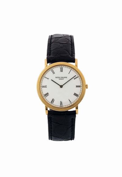 Patek Philippe, Ref. 3520, Raro, Orologio da Polso, in Oro Giallo 18k. Realizzato nel 1980 Circa.