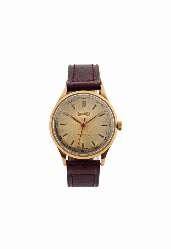 EBERHARD, Automatic, case No. 626440, self-winding, 18K yellow gold wristwatch. Made circa 1960