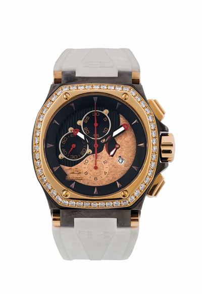 Buti, Italy, Chronograph, Automatic, Magnum, Pezzo Unico. Orologio, da Polso, Cronografo, con Dat...