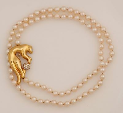 Collana di Perle Coltivate