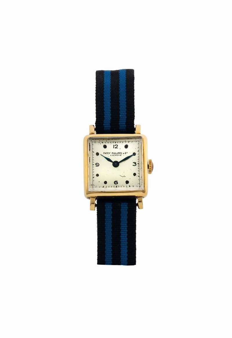 PATEK PHILIPPE, Geneve, cassa No. 562768, orologio da polso, da donna, in oro giallo 18K. Realizzato circa nel 1930  - Asta Orologi da Polso e da Tasca - Cambi Casa d'Aste