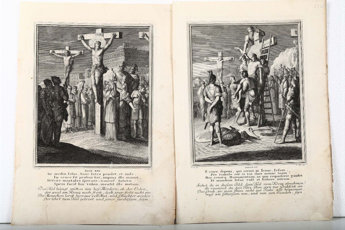Collezioni di 25 Stampe dal XVII-XVIII Secolo