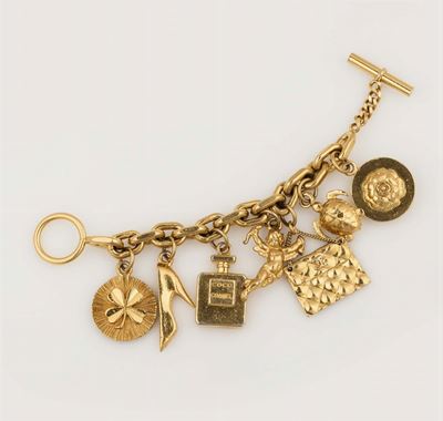 Chanel, Bracciale Charms, Anni '80