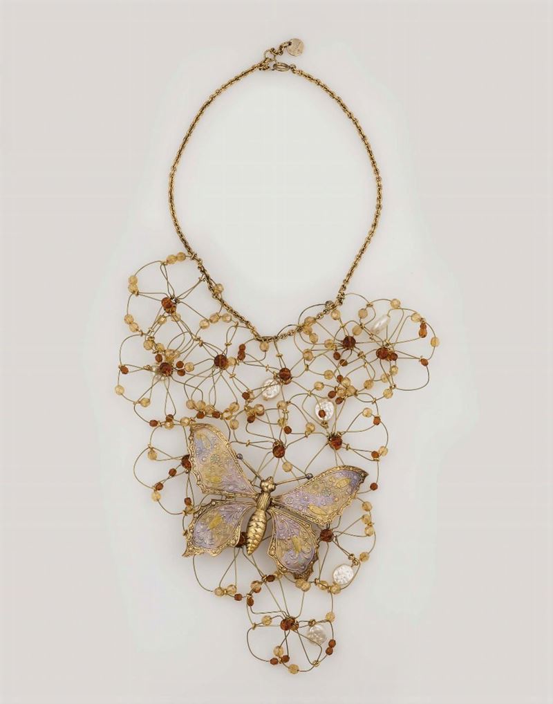 Ornella Bijoux, Collana, anni '60  - Auction Vintage, Jewels and Bijoux - Cambi Casa d'Aste
