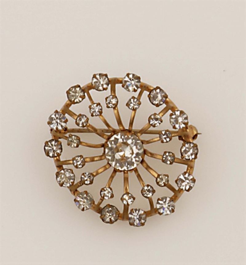 Burma, Spilla, anni '50, attribuito a  - Auction Vintage, Jewels and Bijoux - Cambi Casa d'Aste