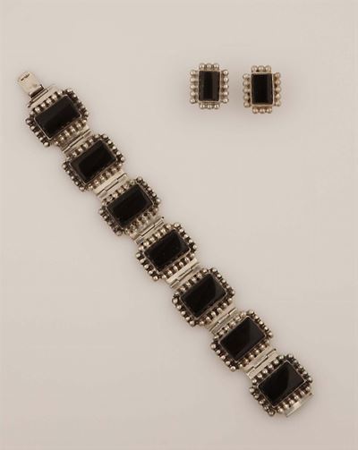 Manifattura Messicana, Bracciale e Orecchini a Pressione