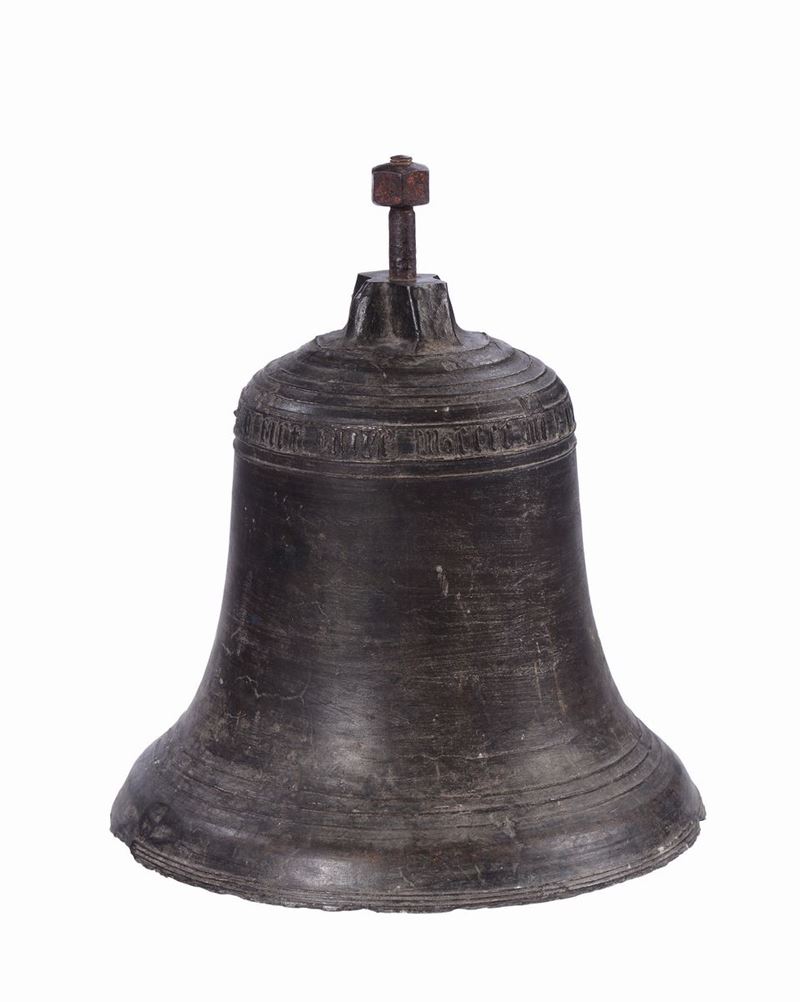 Campana in bronzo fuso e cesellato. Arte rinascimentale  - Asta Le Stanze di una Collezione Fiorentina - II - Cambi Casa d'Aste