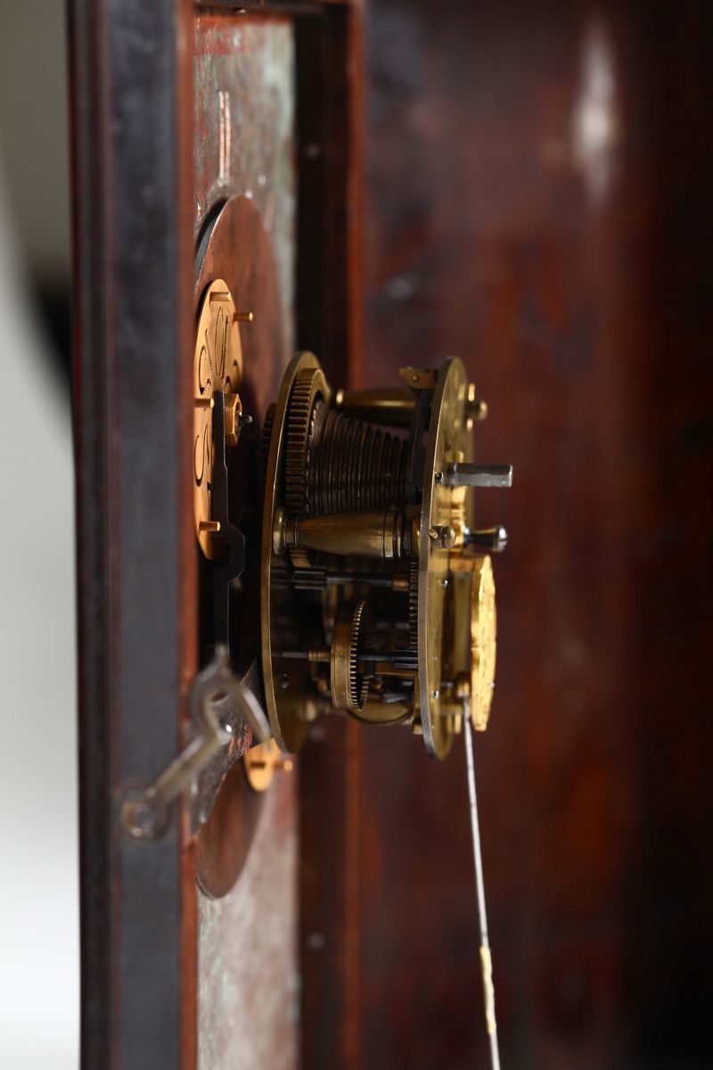 Orologio Notturno in Legno Ebanizzato, Italia XVIII Secolo
