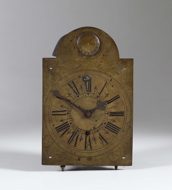 Orologio monastico, attribuibile alla famiglia Nuzzi di Rincine, Italia fine XVIII secolo