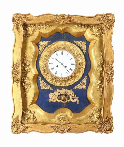 Pendola da Parete a Quadro, Vienna XIX Secolo