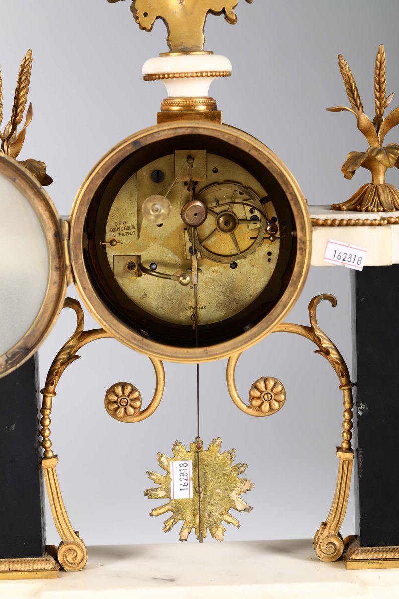 Pendola da Tavolo a Portico, Vittoz a Paris, XVIII-XIX Secolo
